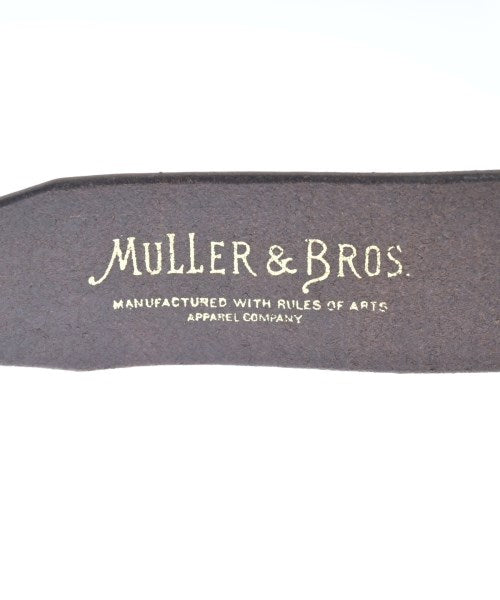 MULLER & BROS เข็มขัด