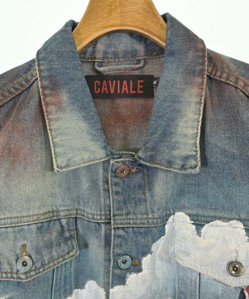 CAVIALE แจ็คเก็ตยีนส์