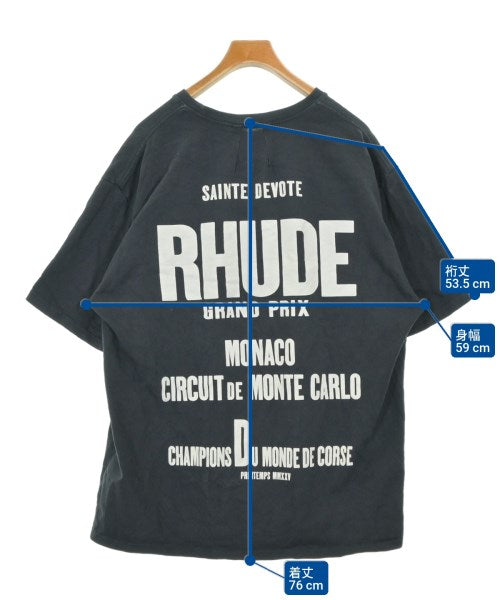 RHUDE เสื้อยืด/เสื้อท็อปส์