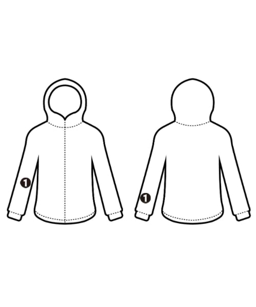 RHUDE เสื้อฮู้ด