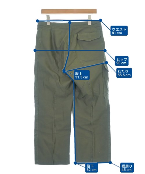 COSEI กางเกงมีกระเป๋าข้างกางเกง2-4 กระเป๋า