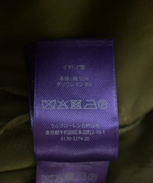 RALPH LAUREN PURPLE LABEL กางเกงมีกระเป๋าข้างกางเกง2-4 กระเป๋า