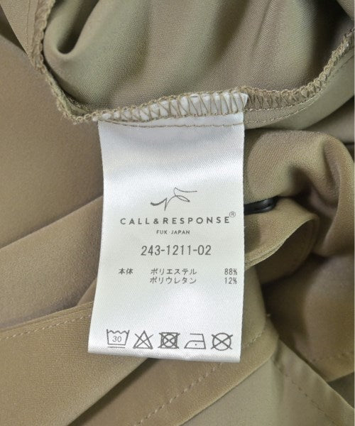 CALL&RESPONSE เสื้อลำลอง