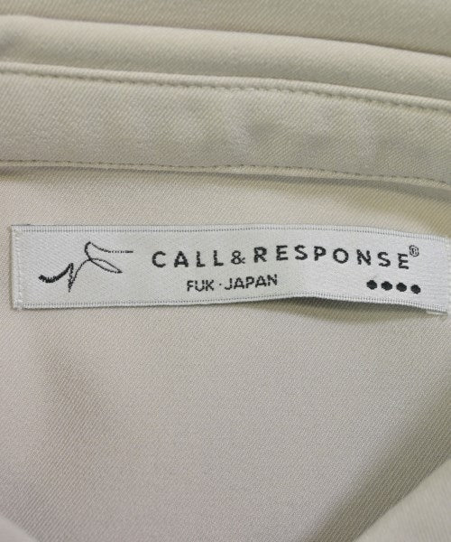 CALL&RESPONSE เสื้อลำลอง