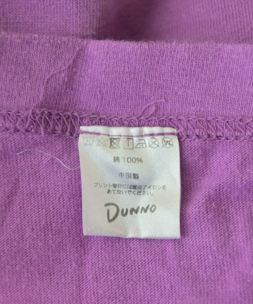 Dunno เสื้อยืด/เสื้อท็อปส์