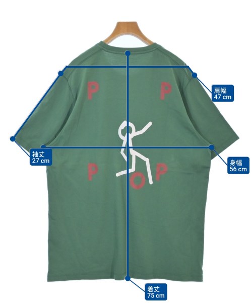 POP TRADING COMPANY เสื้อยืด/เสื้อท็อปส์