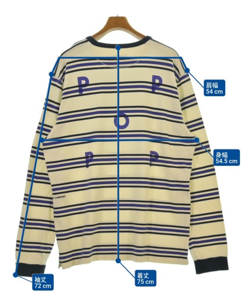 POP TRADING COMPANY เสื้อยืด/เสื้อท็อปส์