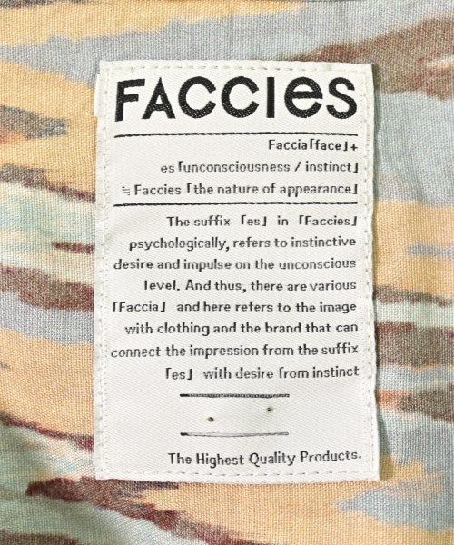 Faccies เสื้อลำลอง
