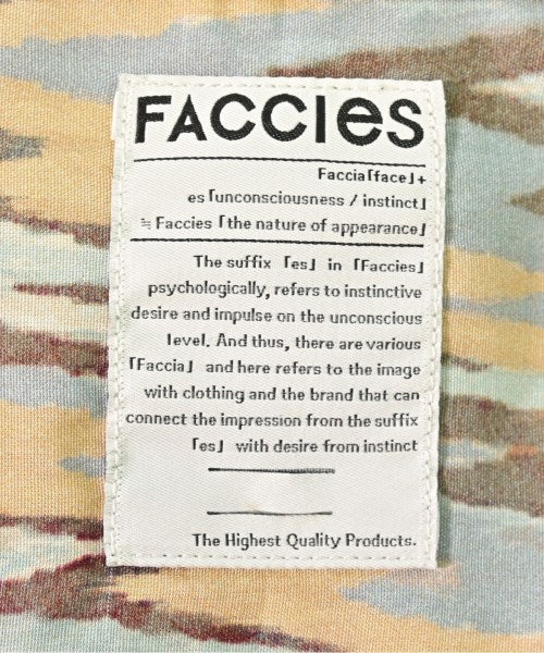 Faccies เสื้อลำลอง