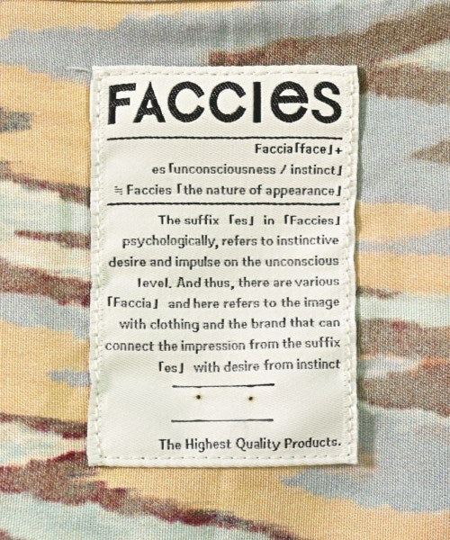 Faccies เสื้อลำลอง