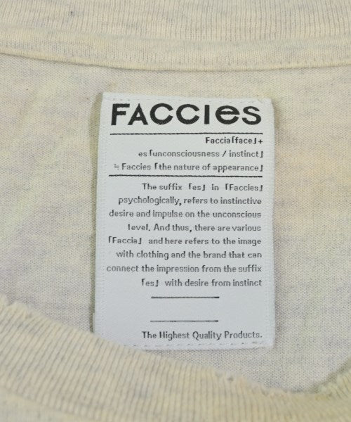 Faccies เสื้อยืด/เสื้อท็อปส์