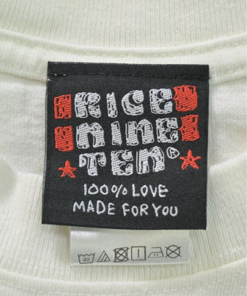 RICE NINE TEN เสื้อยืด/เสื้อท็อปส์