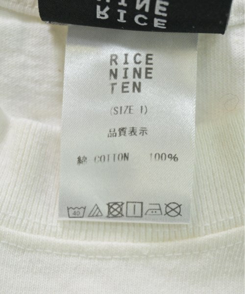 RICE NINE TEN เสื้อยืด/เสื้อท็อปส์