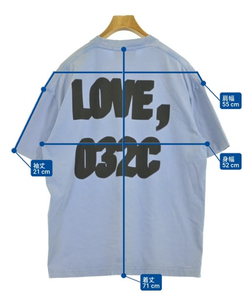 032c เสื้อยืด/เสื้อท็อปส์
