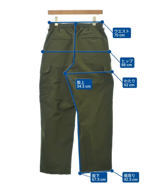 COMFORTABLE REASON กางเกงมีกระเป๋าข้างกางเกง2-4 กระเป๋า