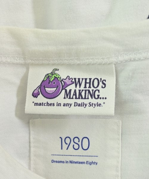 WHO's MAKING เสื้อยืด/เสื้อท็อปส์