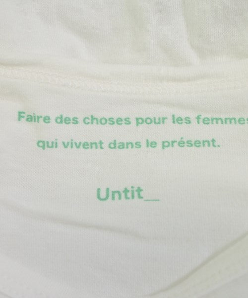 Untit_ เสื้อยืด/เสื้อท็อปส์