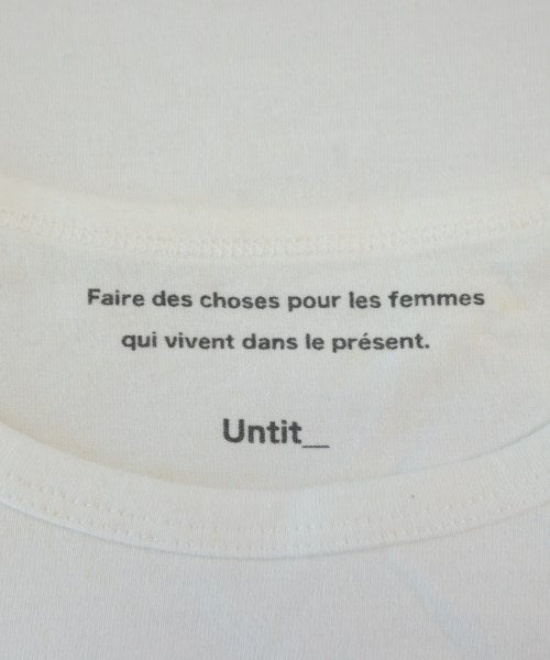 Untit_ เสื้อยืด/เสื้อท็อปส์