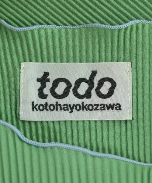 todo kotohayokozawa เสื้อแขนกุด