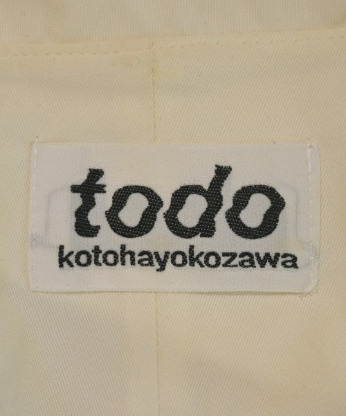todo kotohayokozawa เสื้อลำลอง