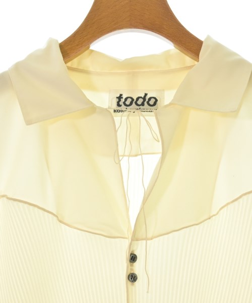todo kotohayokozawa เสื้อลำลอง