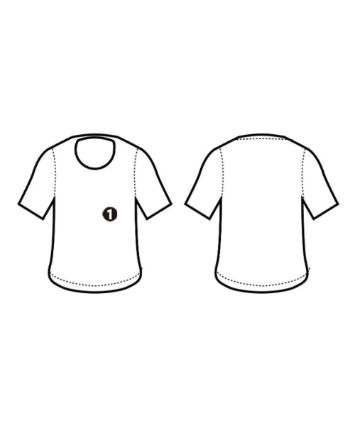 BYBORRE เสื้อยืด/เสื้อท็อปส์