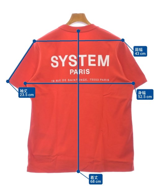 SYSTEM เสื้อยืด/เสื้อท็อปส์