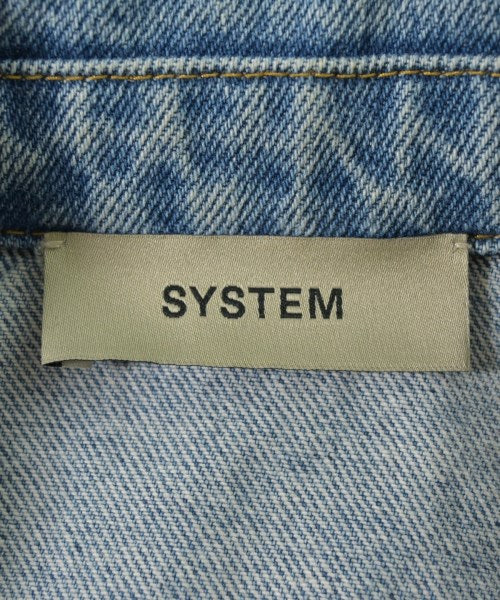 SYSTEM แจ็คเก็ตยีนส์