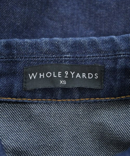 WHOLE9YARDS แจ็คเก็ตยีนส์