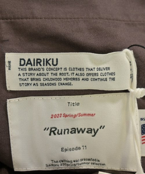 DAIRIKU กางเกงวอร์ม