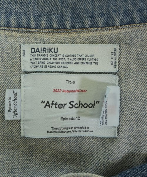 DAIRIKU แจ็คเก็ตยีนส์