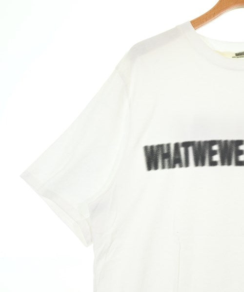 WHATWEWEARMATTERS เสื้อยืด/เสื้อท็อปส์