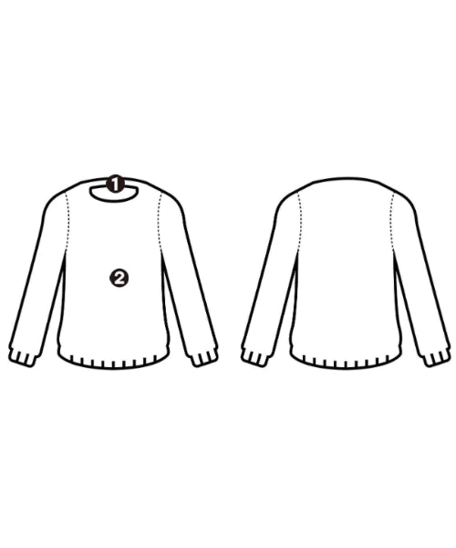 SEVEN TEN by MIHO KAWAHITO เสื้อกันหนาว