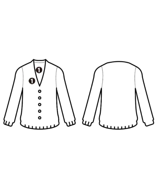 SEVEN TEN by MIHO KAWAHITO เสื้อคาร์ดิแกน