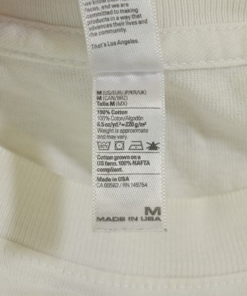 Los Angeles Apparel เสื้อยืด/เสื้อท็อปส์