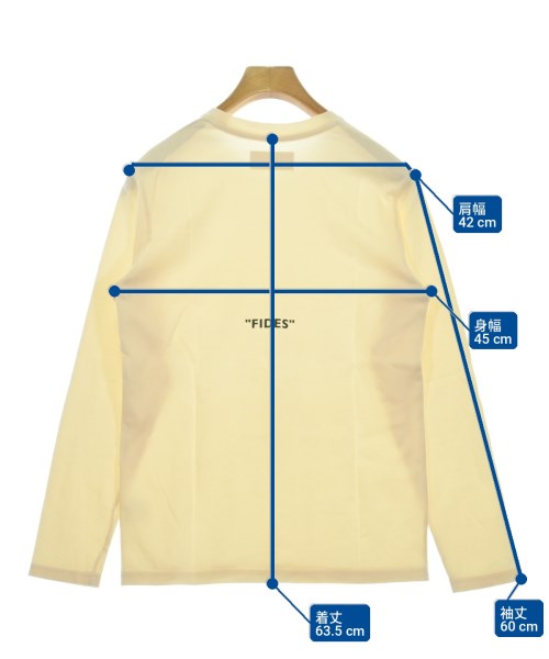 FIDES เสื้อยืด/เสื้อท็อปส์