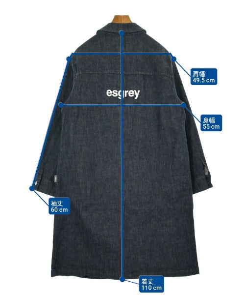 esgrey เสื้อคลุมคอปก Soutien