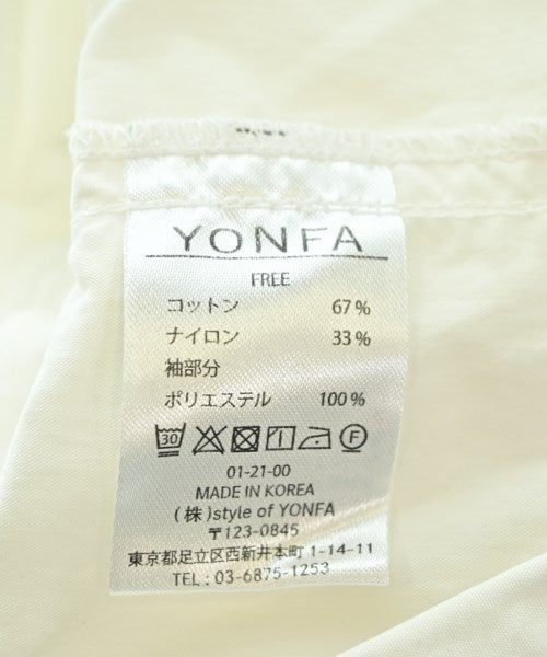 YONFA เดรสที่เป็นเสื้อเชิ้ตตัวยาว