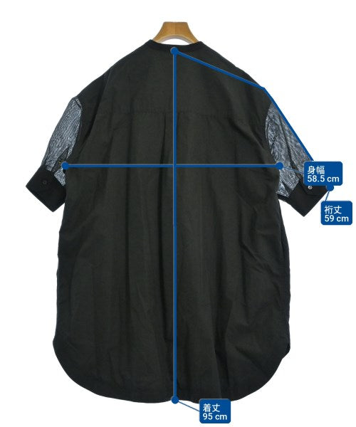 YONFA เดรสที่เป็นเสื้อเชิ้ตตัวยาว