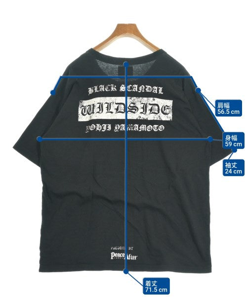 BLACK scandal yohji yamamoto เสื้อยืด/เสื้อท็อปส์
