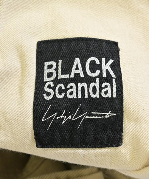 BLACK scandal yohji yamamoto กางเกงมีกระเป๋าข้างกางเกง2-4 กระเป๋า