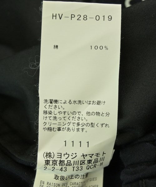 BLACK scandal yohji yamamoto กางเกง 5 ส่วน