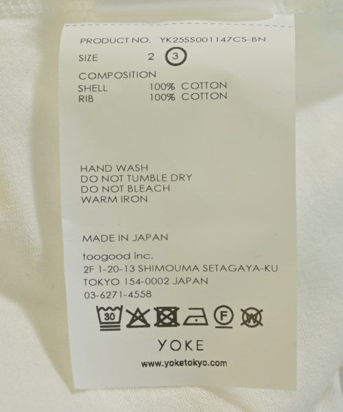 YOKE เสื้อยืด/เสื้อท็อปส์