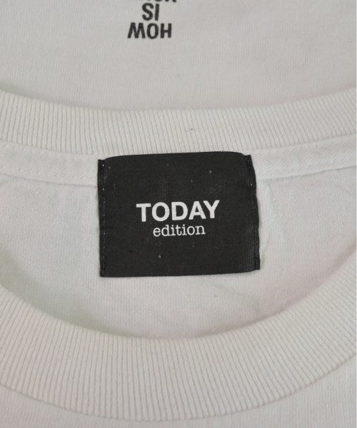 TODAY edition เสื้อยืด/เสื้อท็อปส์