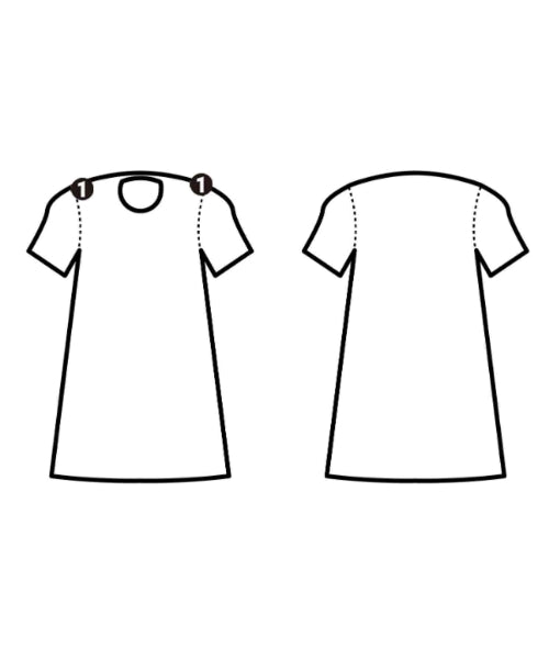 Molly Goddard　 ชุดเดรส