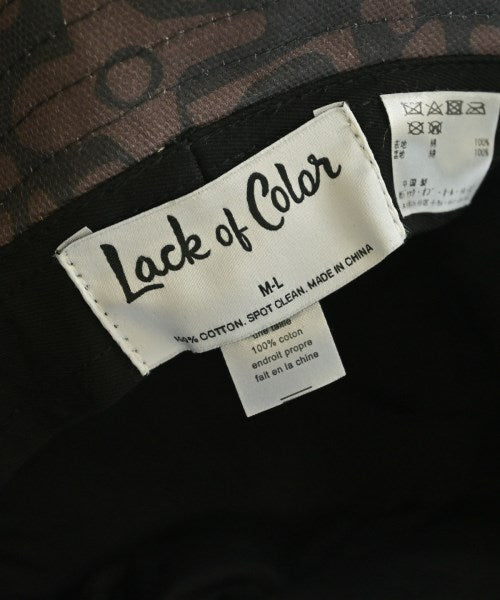 Lack of Color หมวก