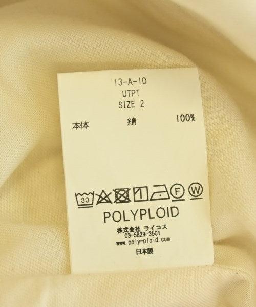 POLYPLOID กางเกงมีกระเป๋าข้างกางเกง2-4 กระเป๋า