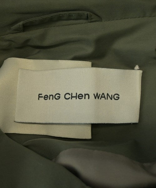 Feng Chen Wang เสื้อคลุมคอปก Soutien