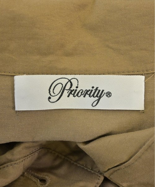 PRIORITY เดรสที่เป็นเสื้อเชิ้ตตัวยาว