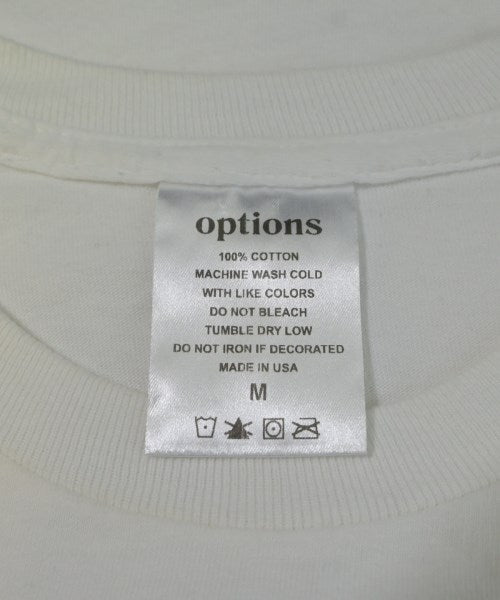 OPTIONS เสื้อยืด/เสื้อท็อปส์